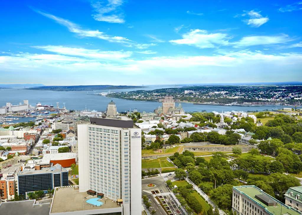 Hilton Quebec Hotel Exterior foto