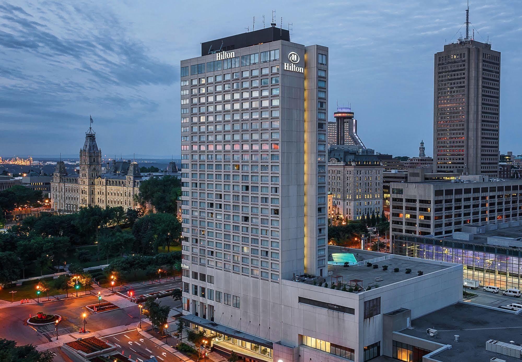 Hilton Quebec Hotel Exterior foto